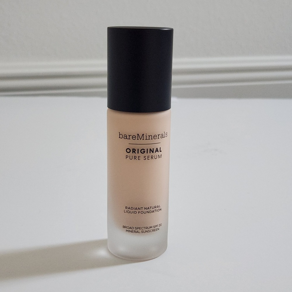 bareMinerals Original Pure Serum Radiant Natural Liquid Foundation Fair Cool 1